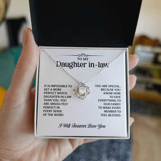 Special Gifts for Her – Necklace for Beloved Daughter-in-Law