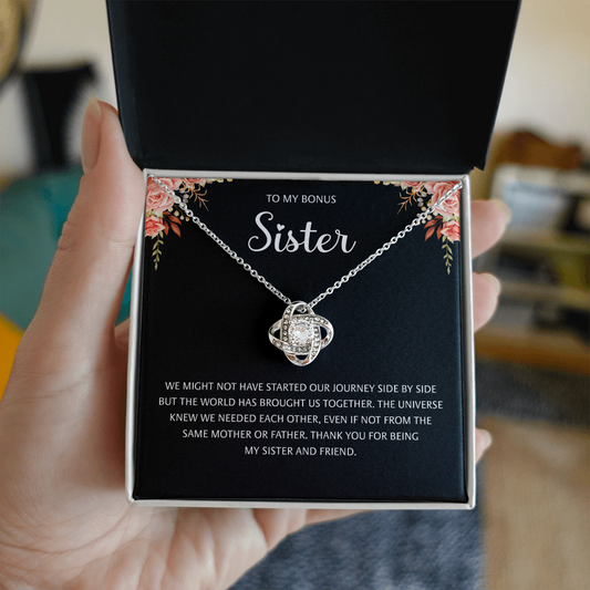 Bonus Sister Necklace, We might not have started our journey side by side