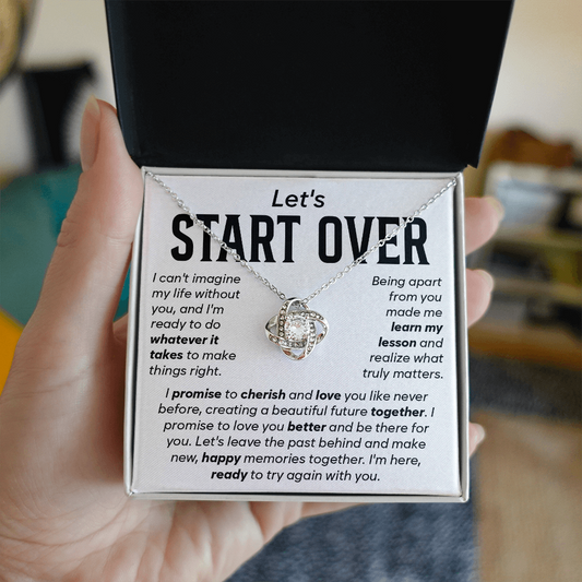 Necklace with a message and gifs Box