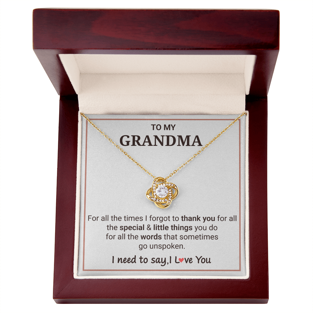 Necklace For Grandma - Best Gifts For Grandma, Gift For Nana