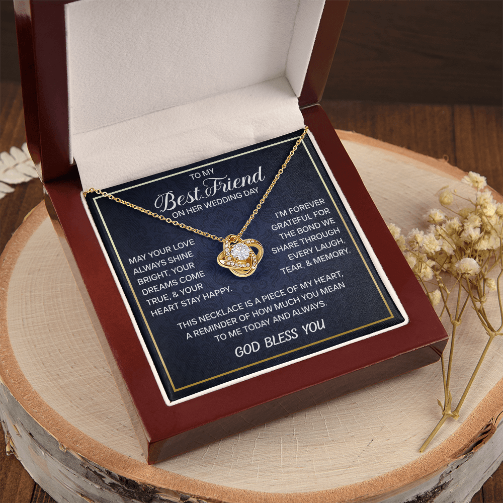 Pendant Necklaces For Best Friend - Wedding Gift For Her