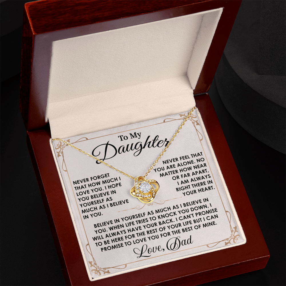 To My Daughter - Never Forget How Much I Love You