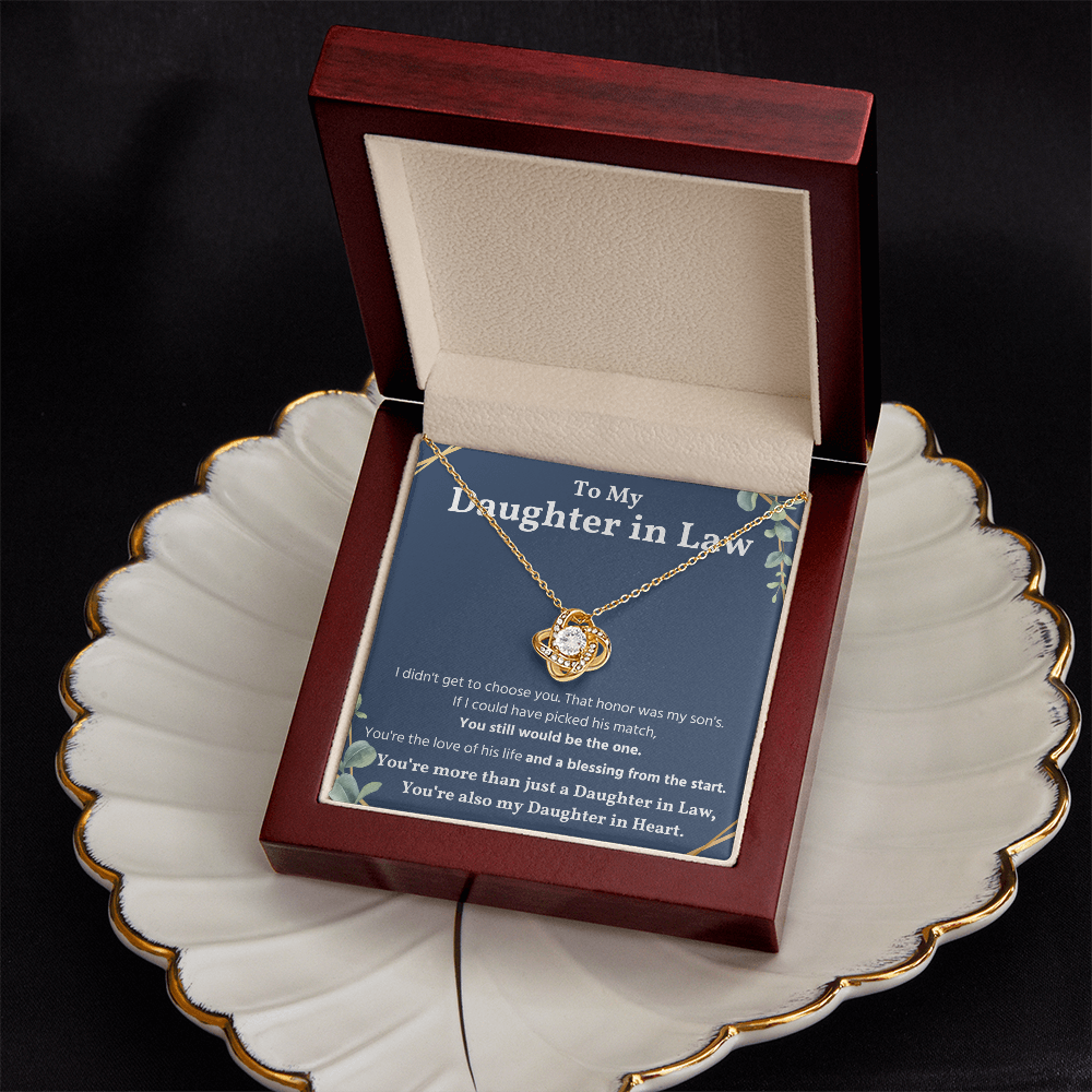Daughter In Law Necklace, Valentines Day Gifts for Her