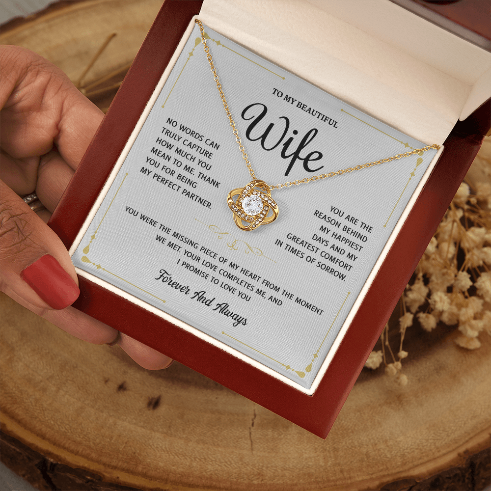 To My Wife - Perfect Partner and Best Friend Forever
