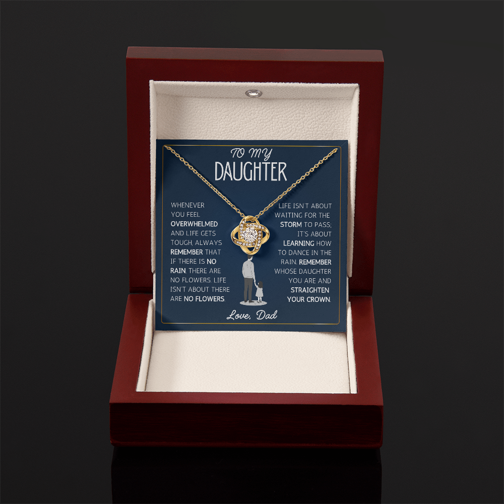 Mother Daughter Necklace, She shines without even trying in this piece