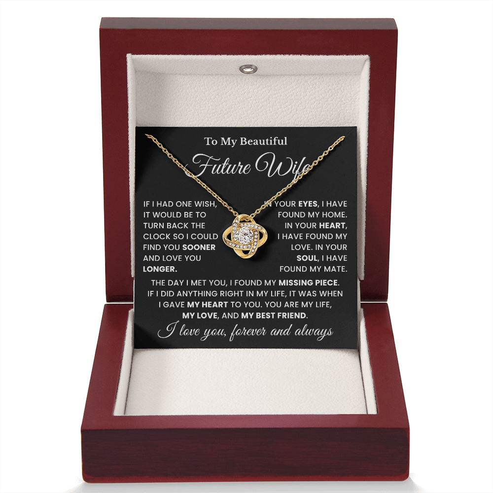 To My Future Wife Necklace, Valentines Day Gifts for Her