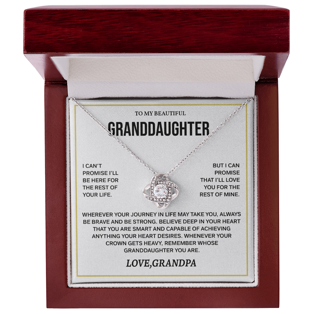 Granddaughter Necklace from Grandma, Birthday Gifts