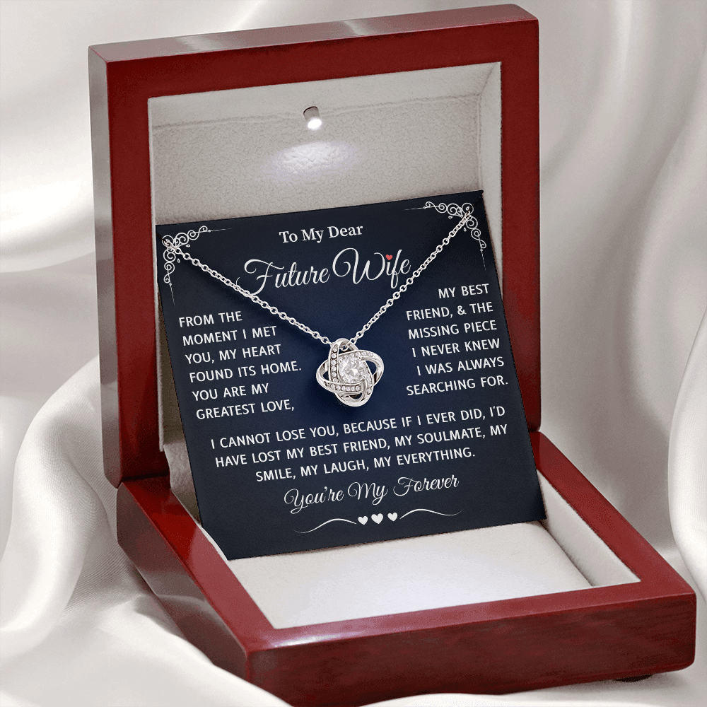 To My Future Wife Necklace - Best Engagement Gifts