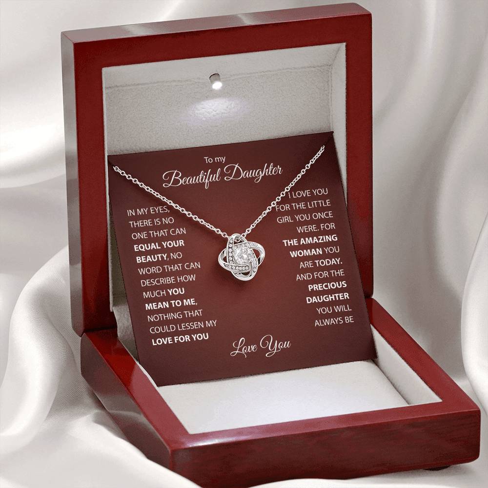 Christmas Gifts For Daughter - Daughter Necklace From Dad