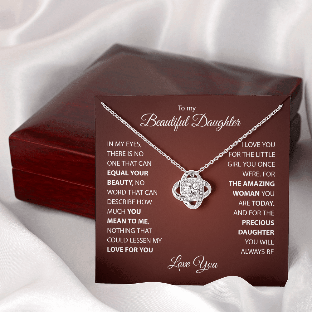 Christmas Gifts For Daughter - Daughter Necklace From Dad