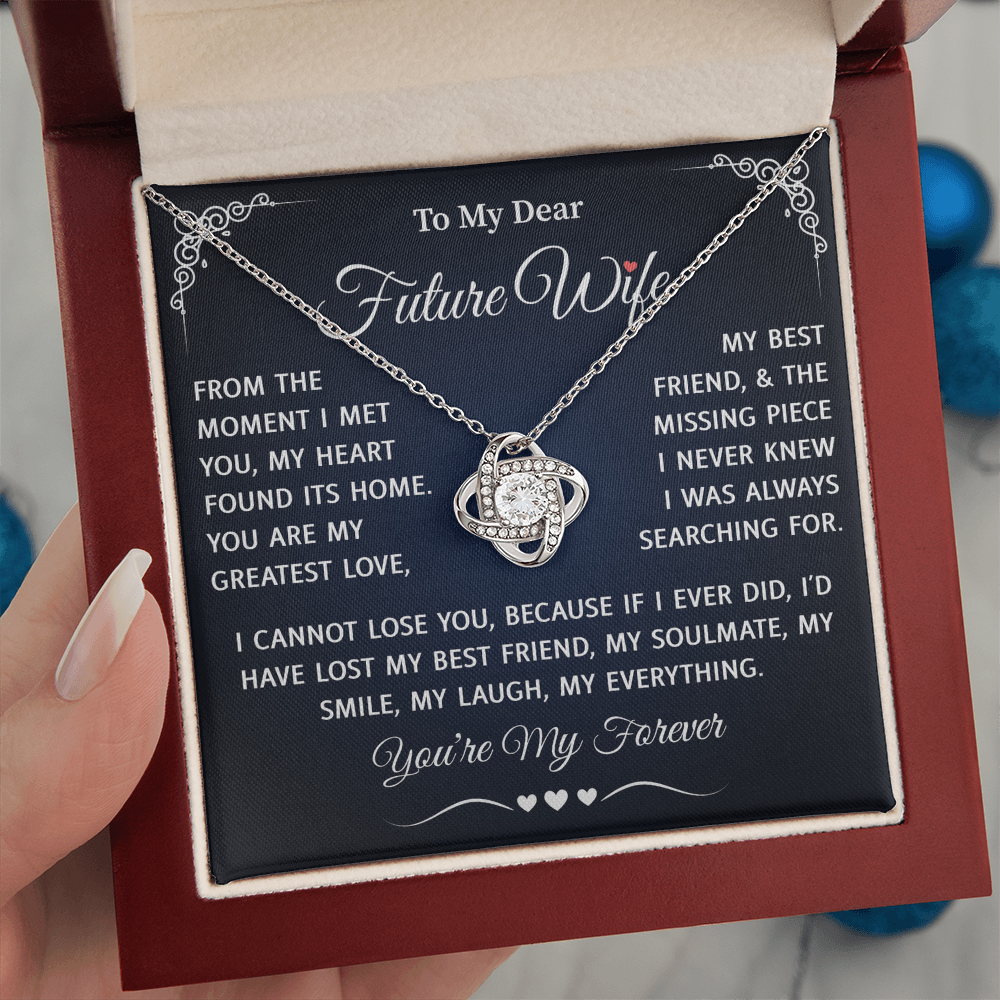 To My Future Wife Necklace - Best Engagement Gifts