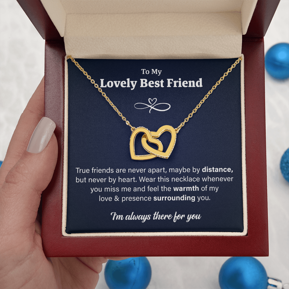 Best Friend Necklaces - Gifts For Best Friend Long Distance