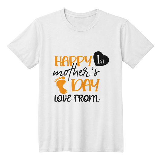 First time mom gift, Happy 1st Mother's Day T-Shirt