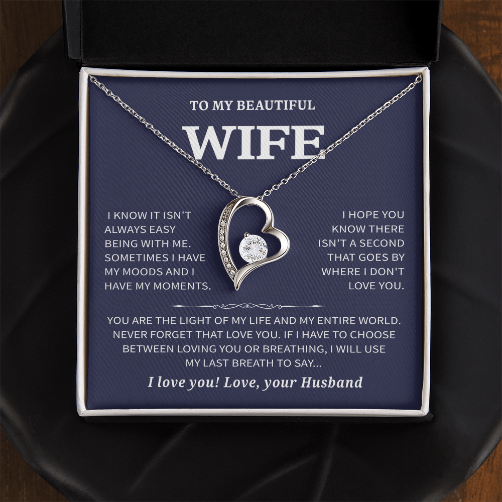 Anniversary Necklace for Wife - Birthday Gifts for Your Wife