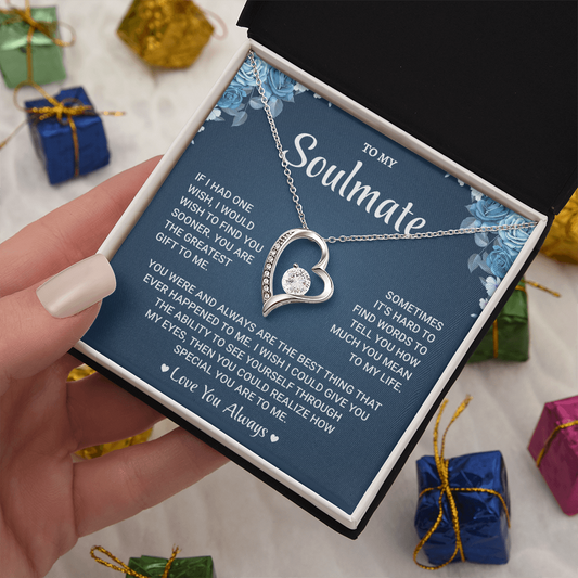 Jewelry to My Soulmate, Forever Love Necklace