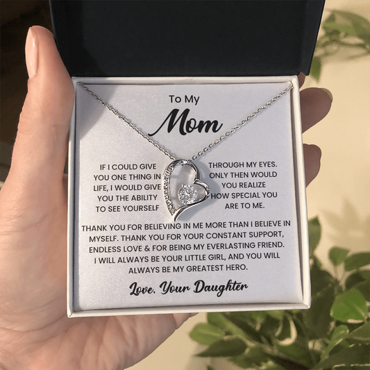 To My Mom Necklace Gifts Meaningful Gift to Mom From Son