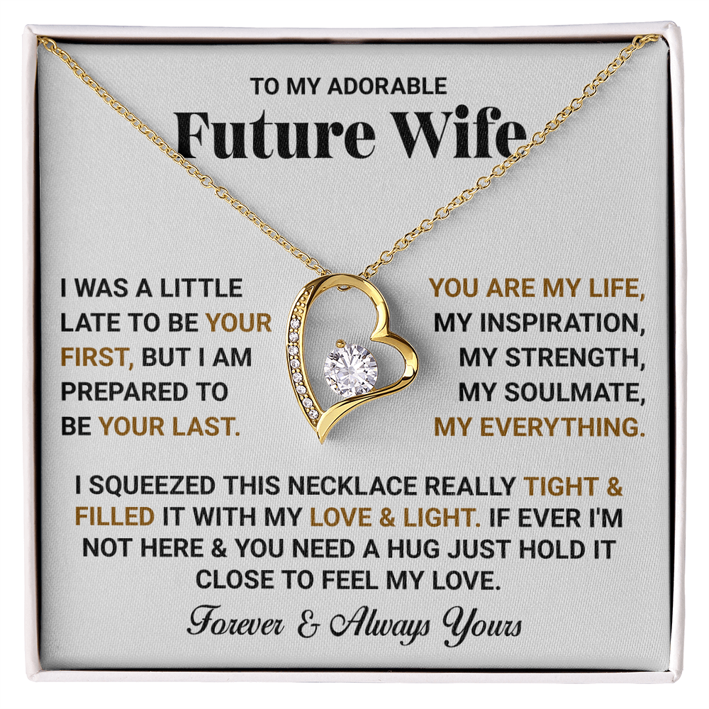 Pendant Necklaces To My Future Wife - Gift For Girlfriend
