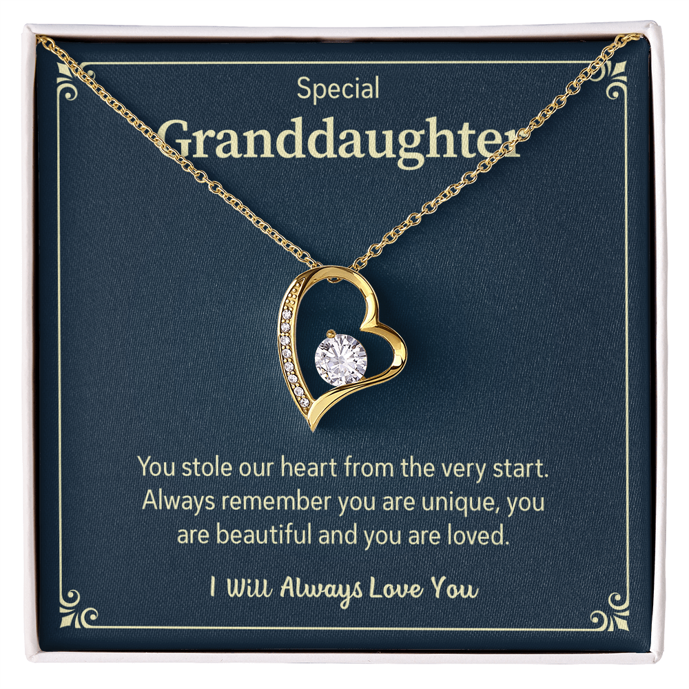 Granddaughter Necklace, Granddaughter Gifts from Grandma