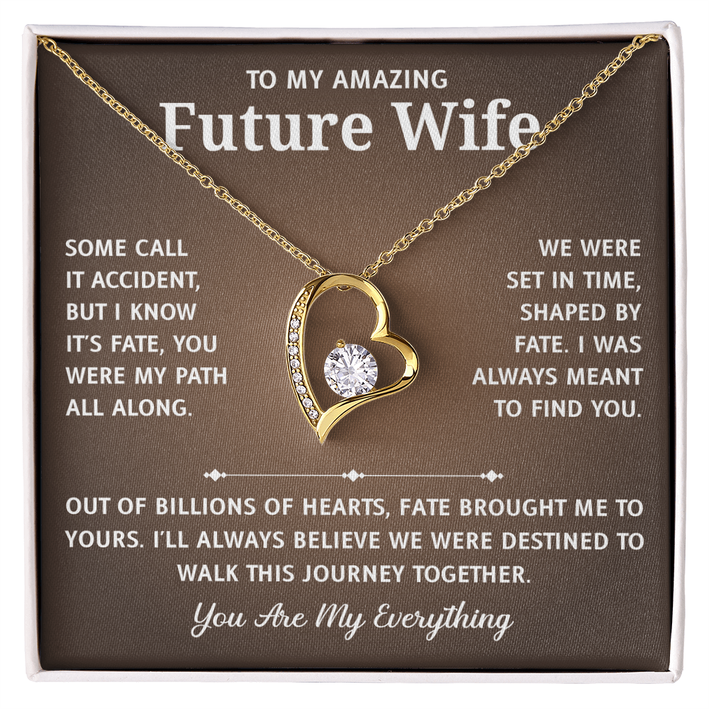 To My Future Wife Necklace - Christmas Ideas For Wife