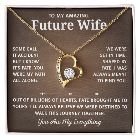 To My Future Wife Necklace - Christmas Ideas For Wife