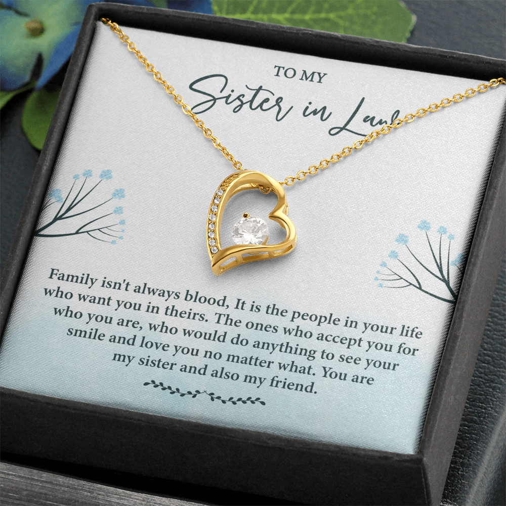 Sister in Law Necklace, Forever Love Necklace