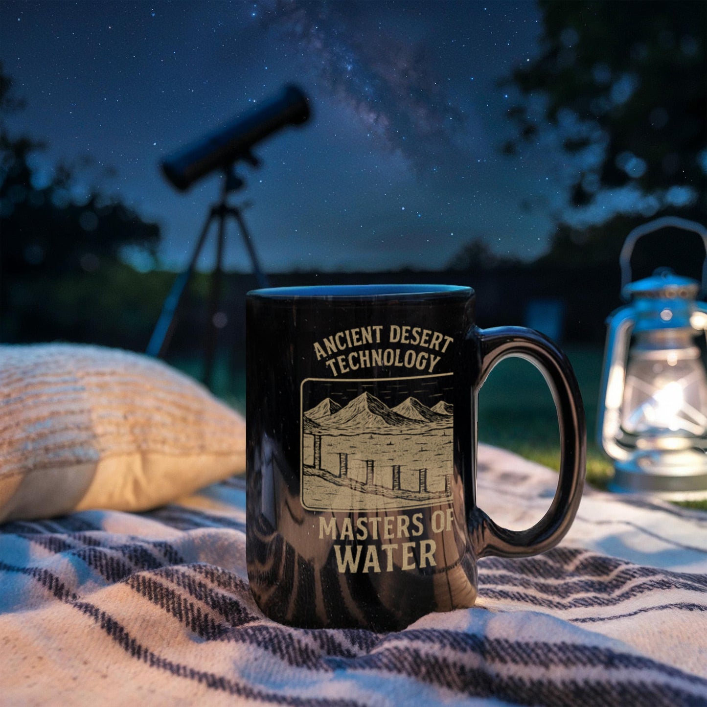 Ancient Desert Technology Mug – Masters of Water | Historical Engineering Gift
