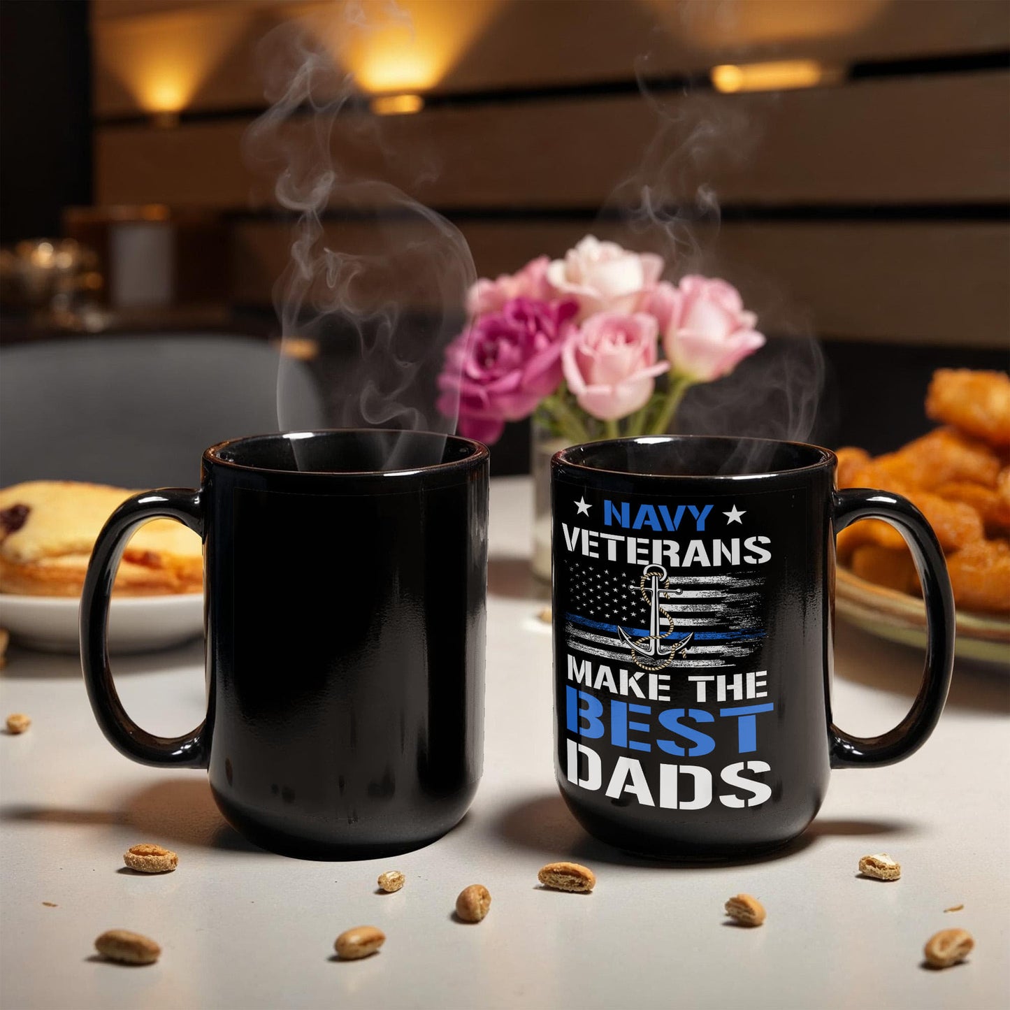 American Flag Boots Veteran Mugs - Proud Son of a Veteran