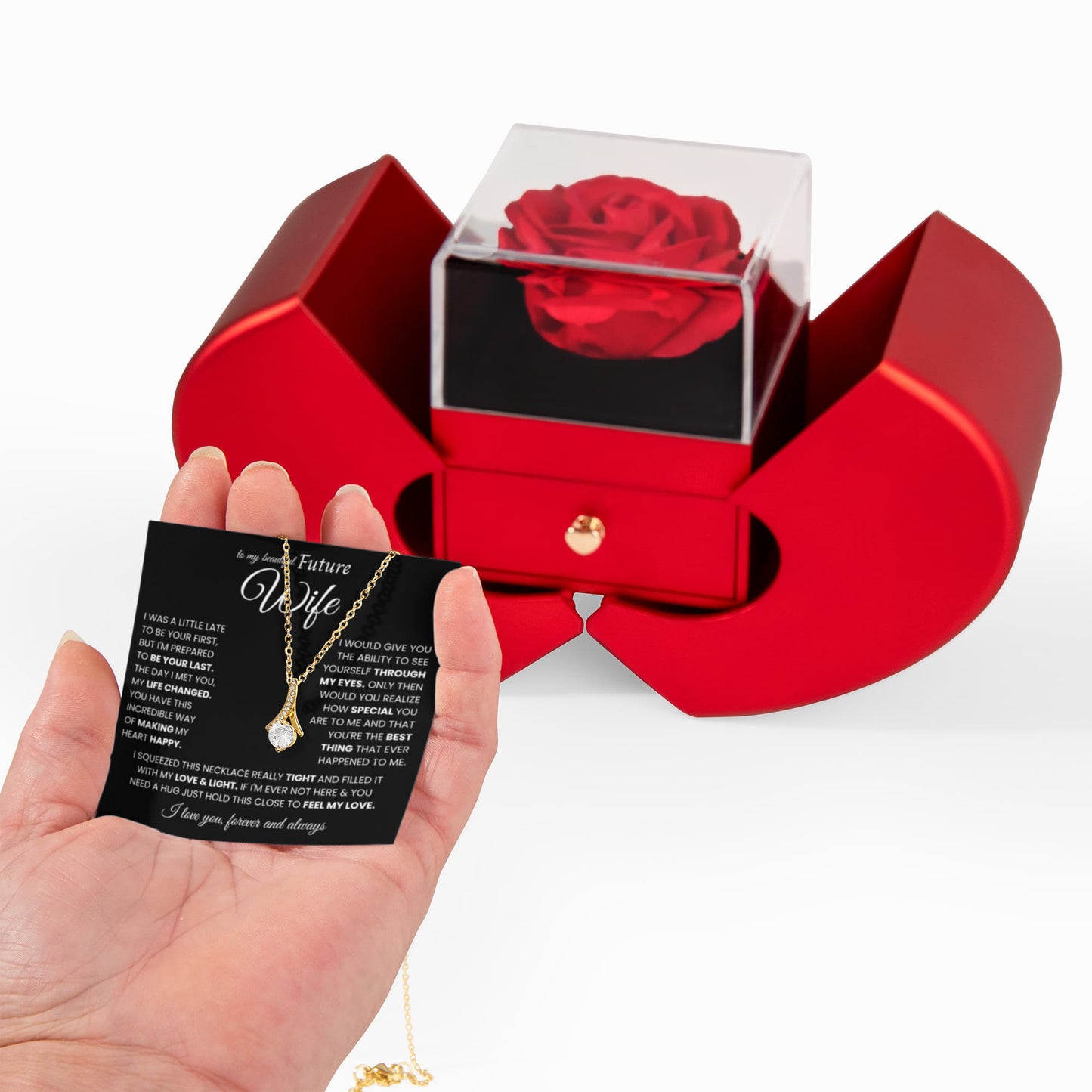 Future Wife Necklace, ValentinesGifts for Wife