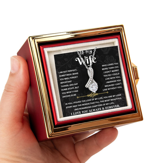 Valentine Gifts for Wife, When Your Wife Wears It, She Radiates Pure Love