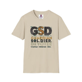 GSD: Guardian, Soldier, Devotee - German Shepherd T Shirts
