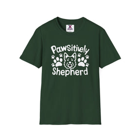 Pawsitively German Shepherd - German Shepherd Unisex T Shirts