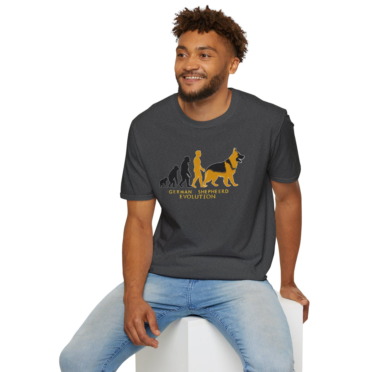 German Shepherd Evolution - German Shepherd T Shirts