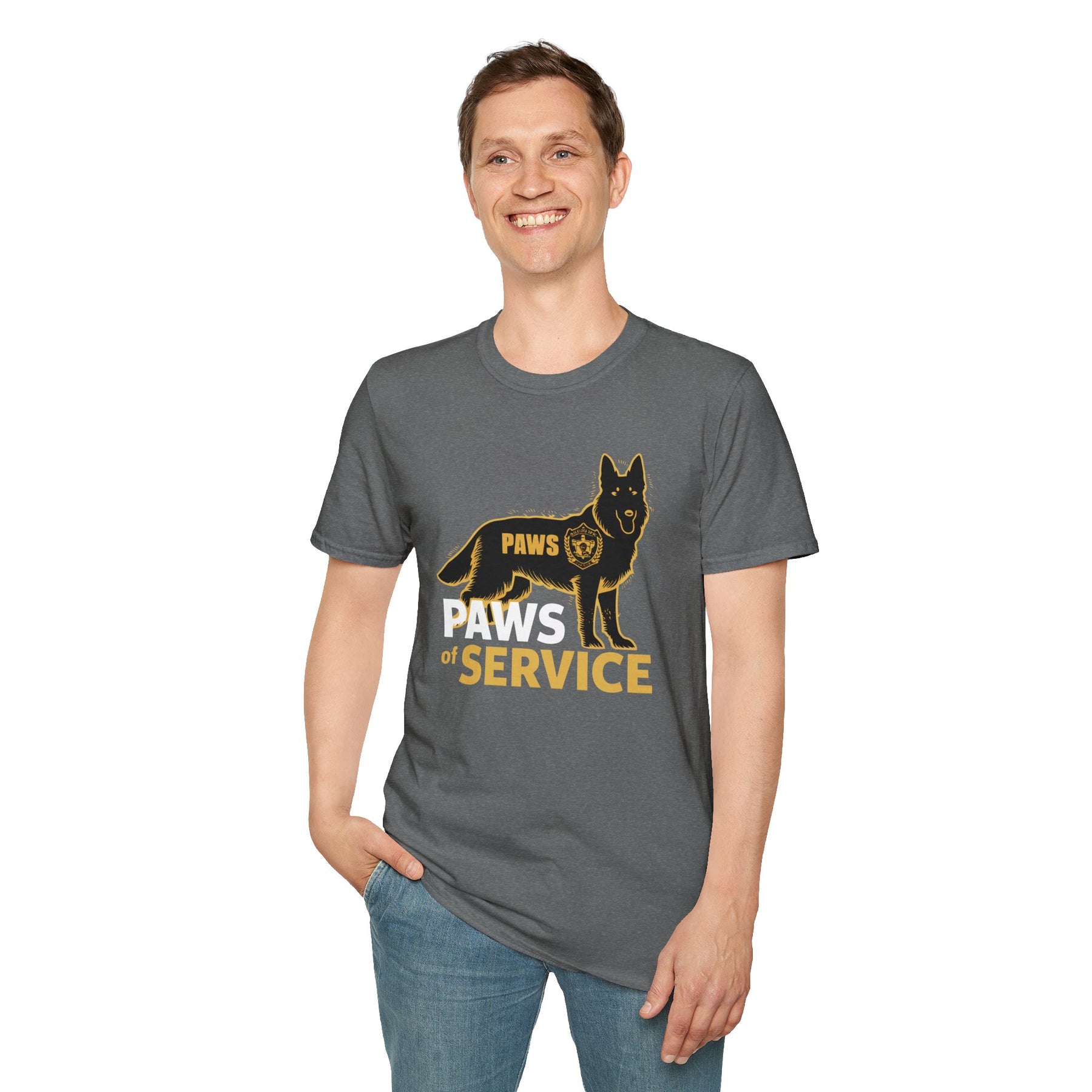 Paws Service Dogs German Shepherd Classic T-Shirt for All