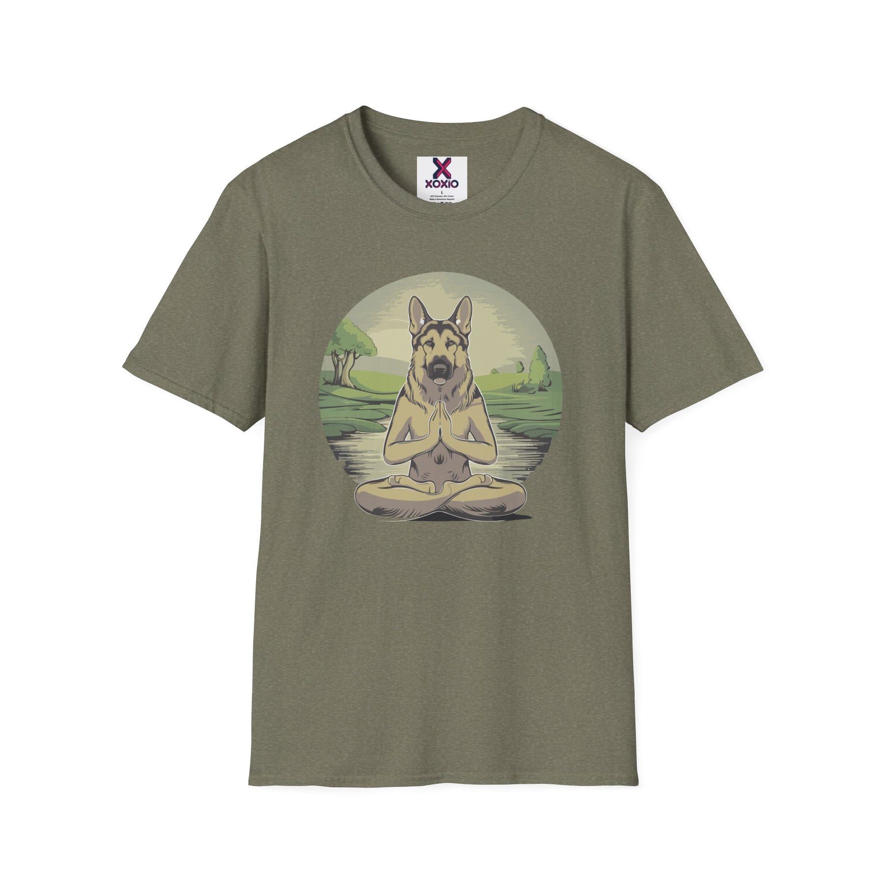The Zen Shepherd - German Shepherd T Shirts