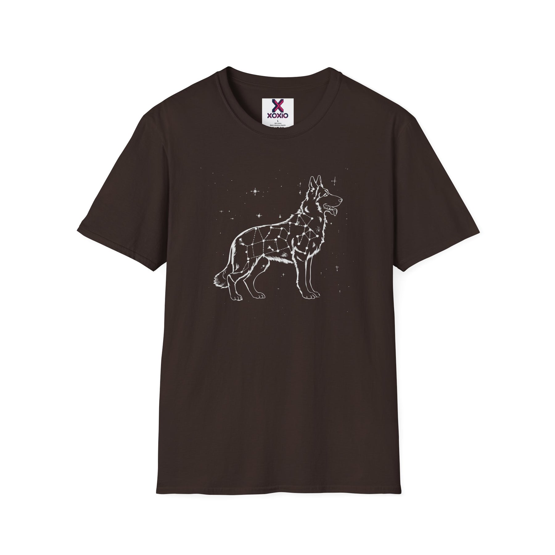 Shepherd Starry Night Dog - German Shepherd T Shirts