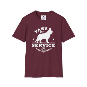Paws of Service - German Shepherd Trainer Unisex Classic T-Shirt