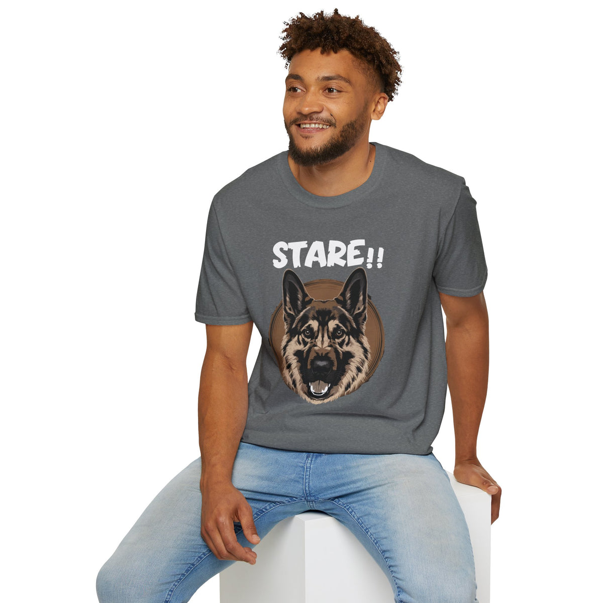 Shepherd Stare - German Shepherd T Shirts