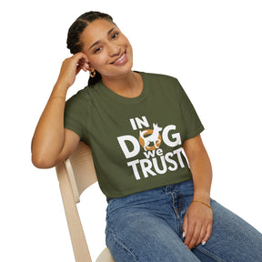 In Dog We Trust - German Shepherd Dog T Shirts