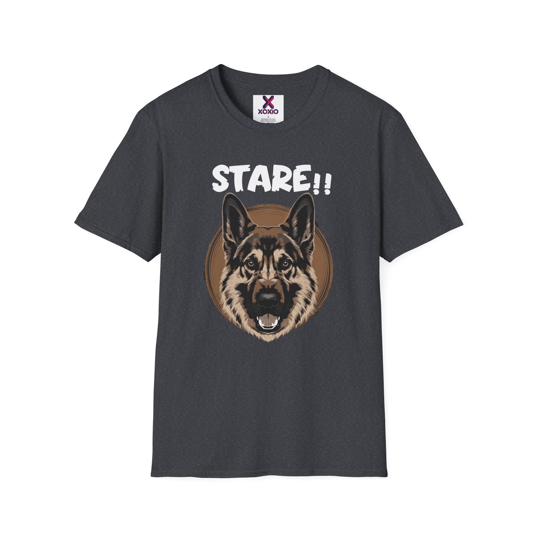 Shepherd Stare - German Shepherd T Shirts