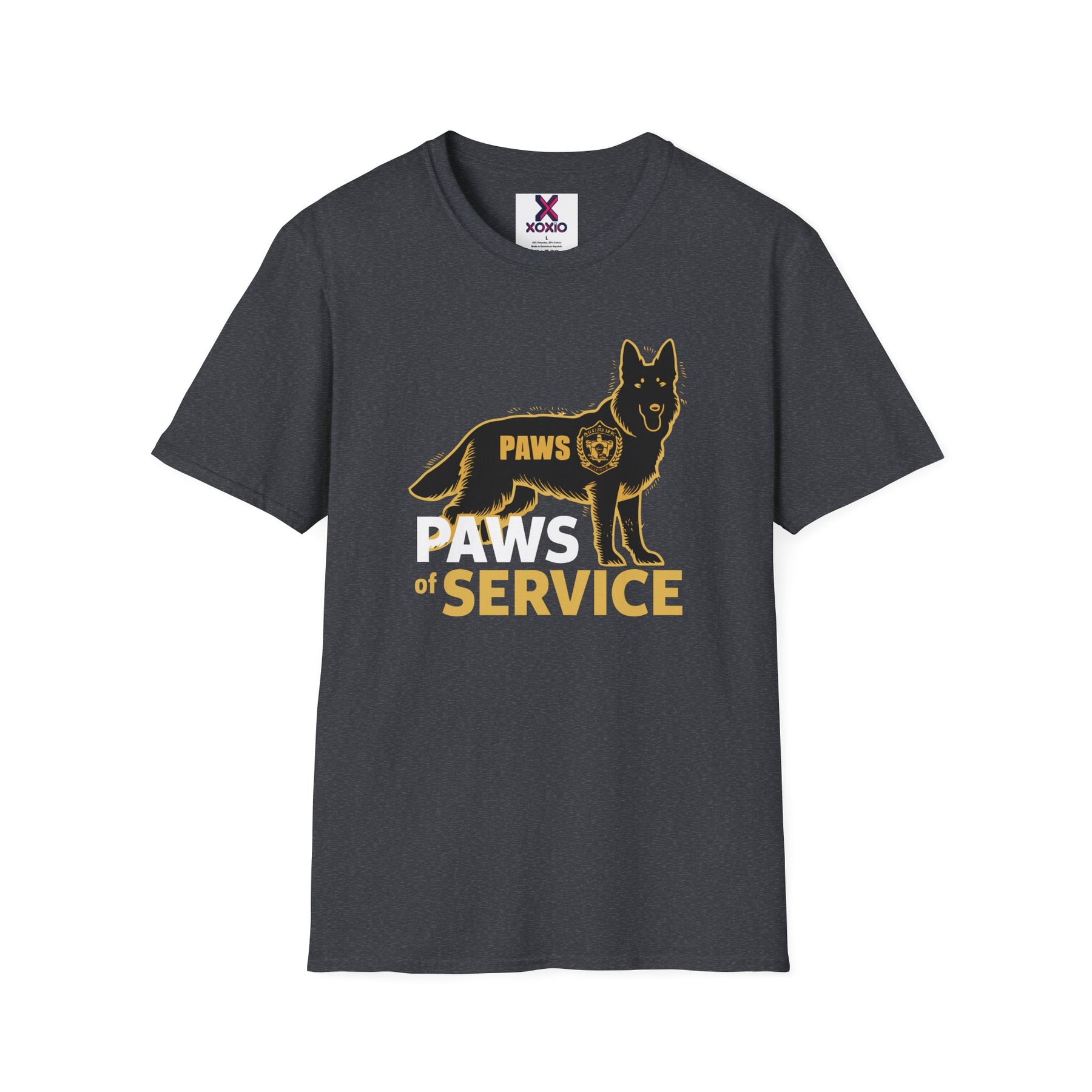 Paws Service Dogs German Shepherd Classic T-Shirt for All