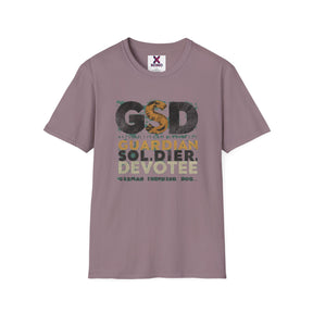 GSD: Guardian, Soldier, Devotee - German Shepherd T Shirts
