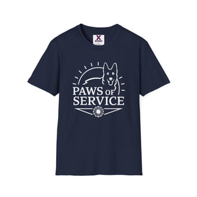 Paws of Service Dog - German Shepherd T Shirts