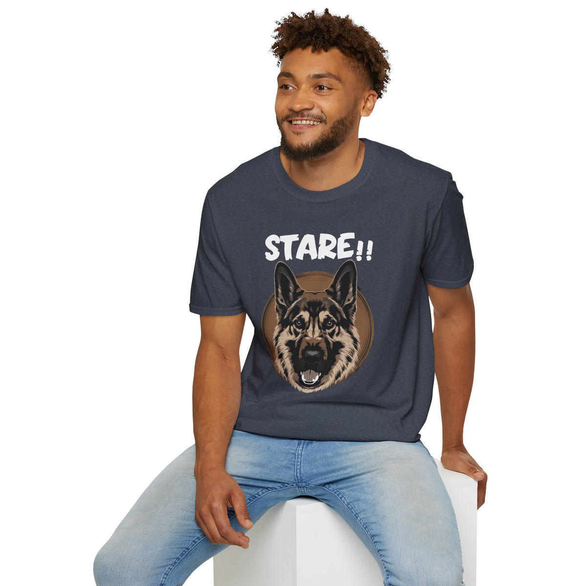 Shepherd Stare - German Shepherd T Shirts