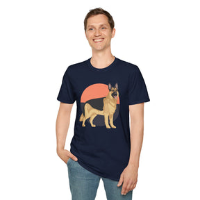 Guardian's Gaze - German Shepherd T Shirts