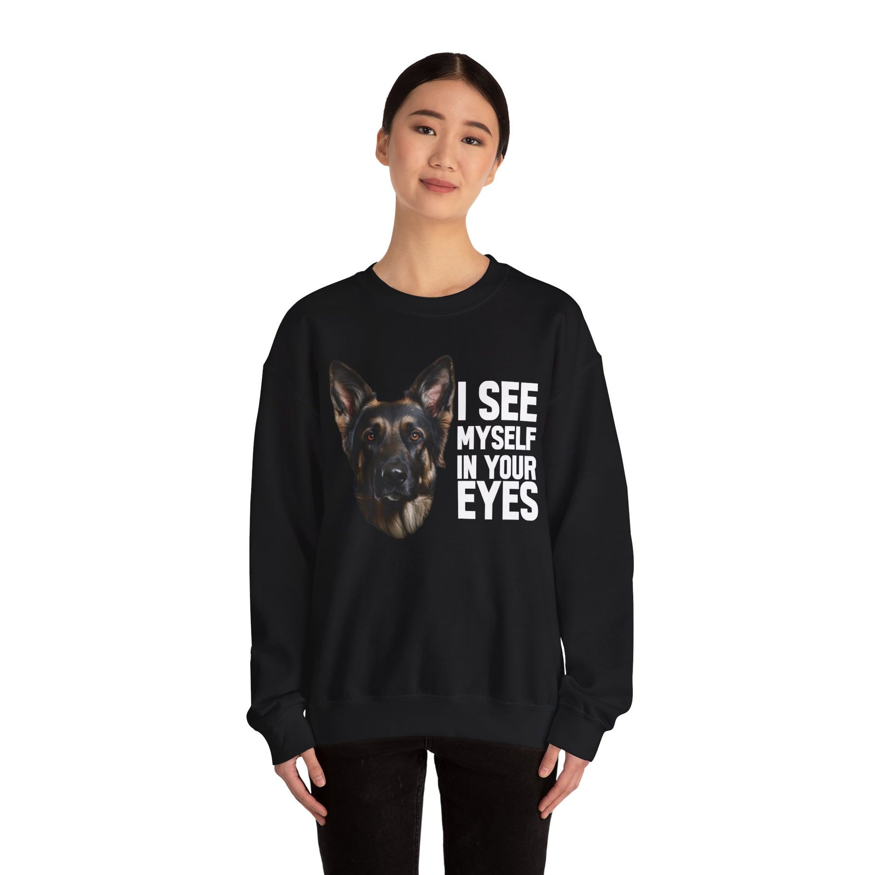 GERMAN SHEPHERD SWEATSHIRT / GERMAN SHEPHERD DOG SWEATSHIRT