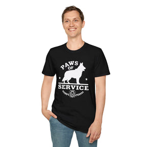 Paws of Service - German Shepherd Trainer Unisex Classic T-Shirt