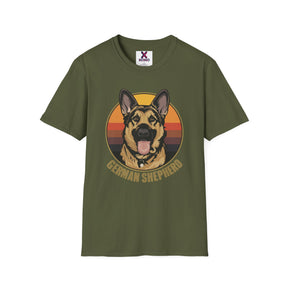 Vintage German Shepherd - German Shepherd unisex T Shirts