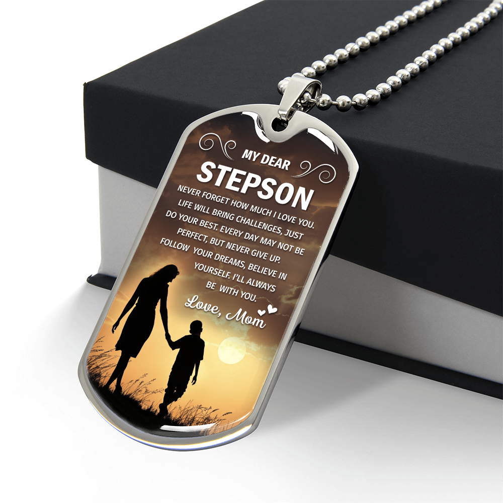 Stepson Necklace From Mom & Dad - Best Gift Ideas