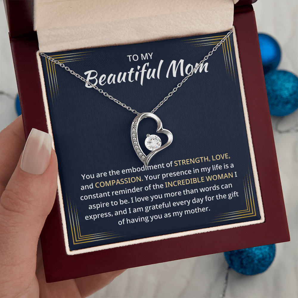 Mother Daughter Necklace, Love Knot Necklace for Her