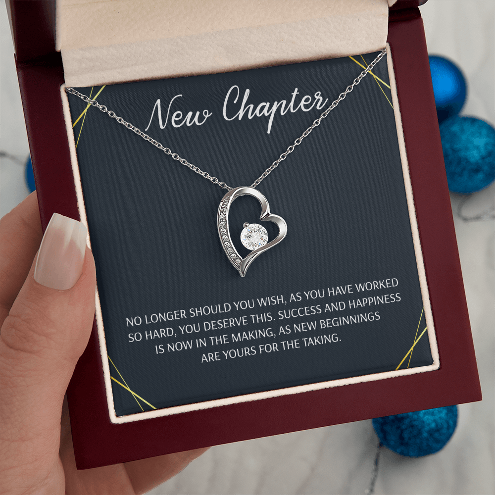 Next Chapter Necklace for soulmate wife Divorce Breakup Jewelry Gift for Her